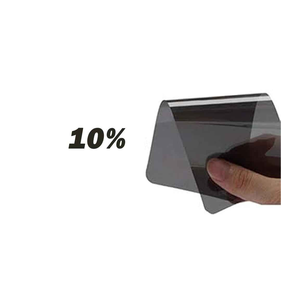 CAR WINDOW FILM "ADVANCE NANO CERAMIC" PLATANIUM (HARARI) VISIBILITY 10% 1.5M ROLL (580)