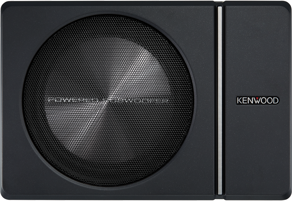 Kenwood KSC-PSW66 6.5” Powered Underseat Active Subwoofer - Max Power 650W, N-Power - 120W
