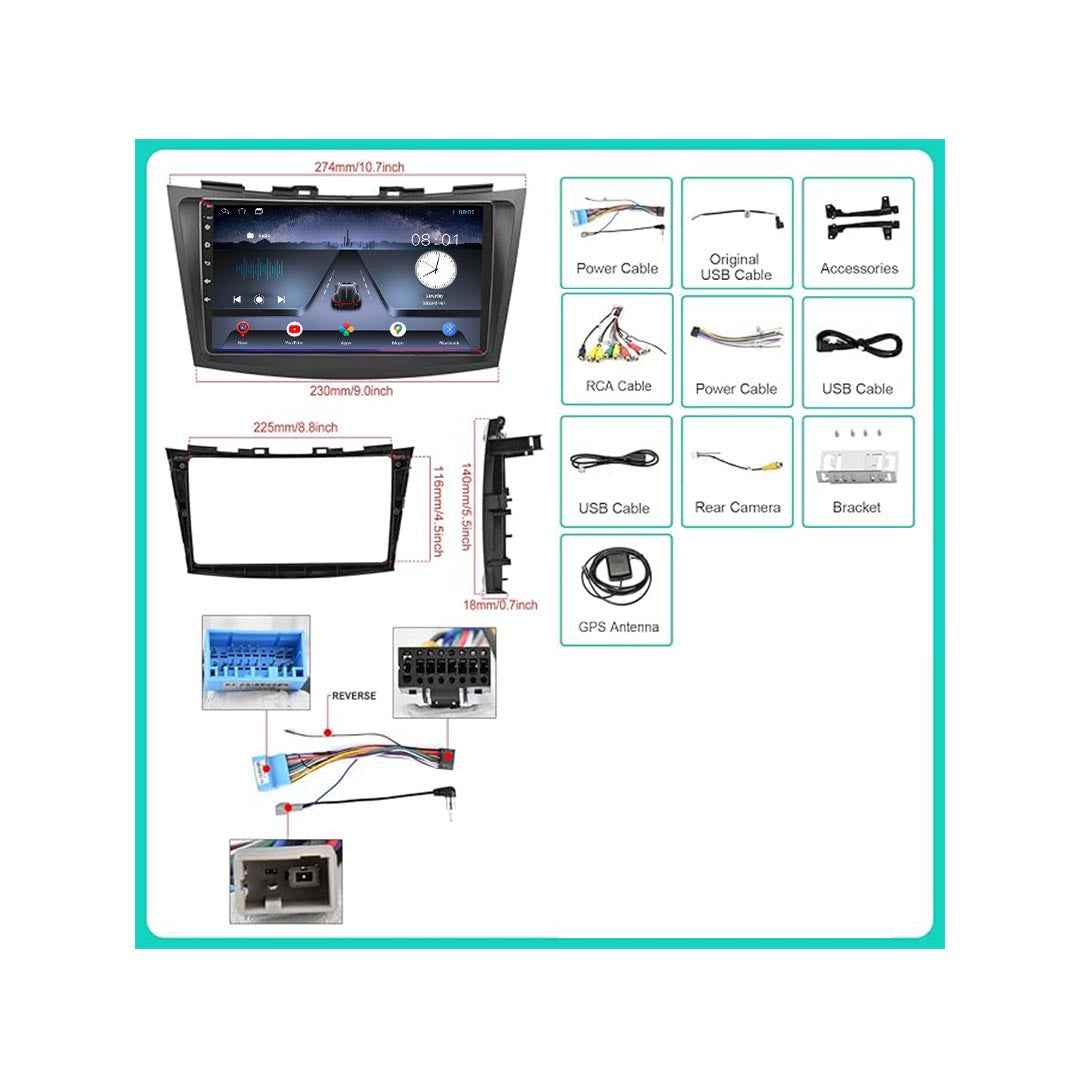 SUZUKI SWIFT 2010 ANDROID