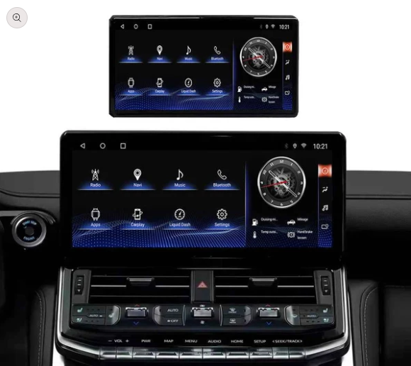 Toyota Land Cruiser GXR LC300 2022-2025 (12.3-inch) 8 GB RAM 128 STORAGE Android Multimedia