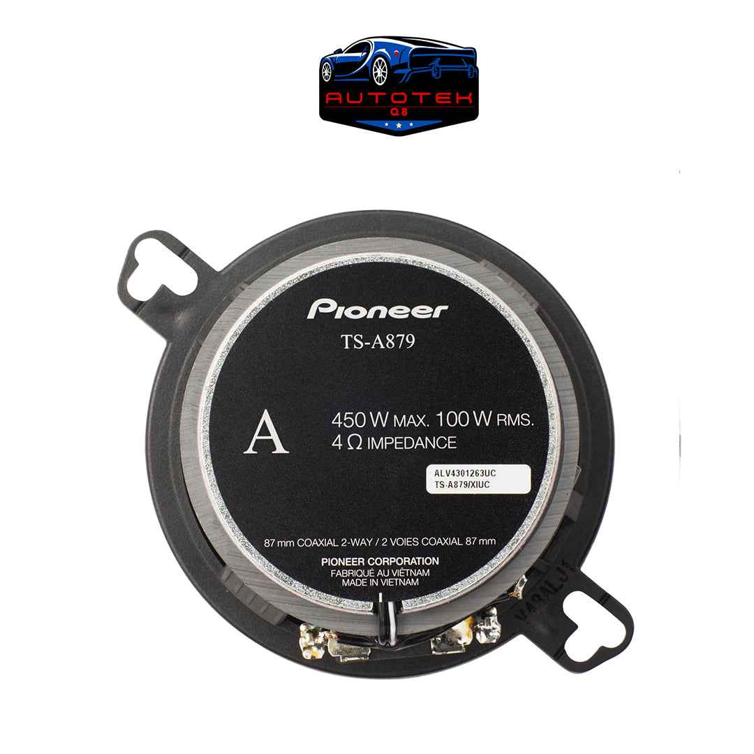 PIONEER SPEAKER 450W 2WAY (TS-A879) 3.5"/87mm .