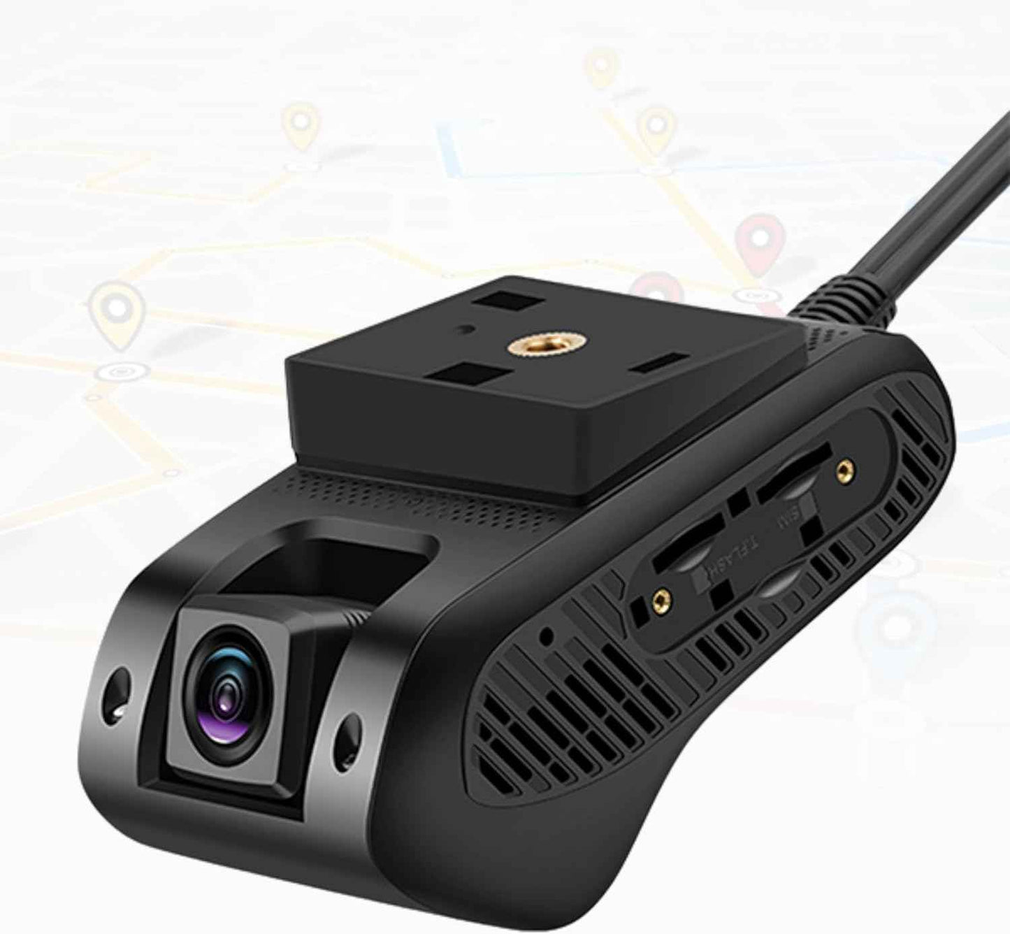 Dashcam JC400P for Cars with GPS "LiveTracking" 2CAMERA - 2CH (10 Year Subscription Free)