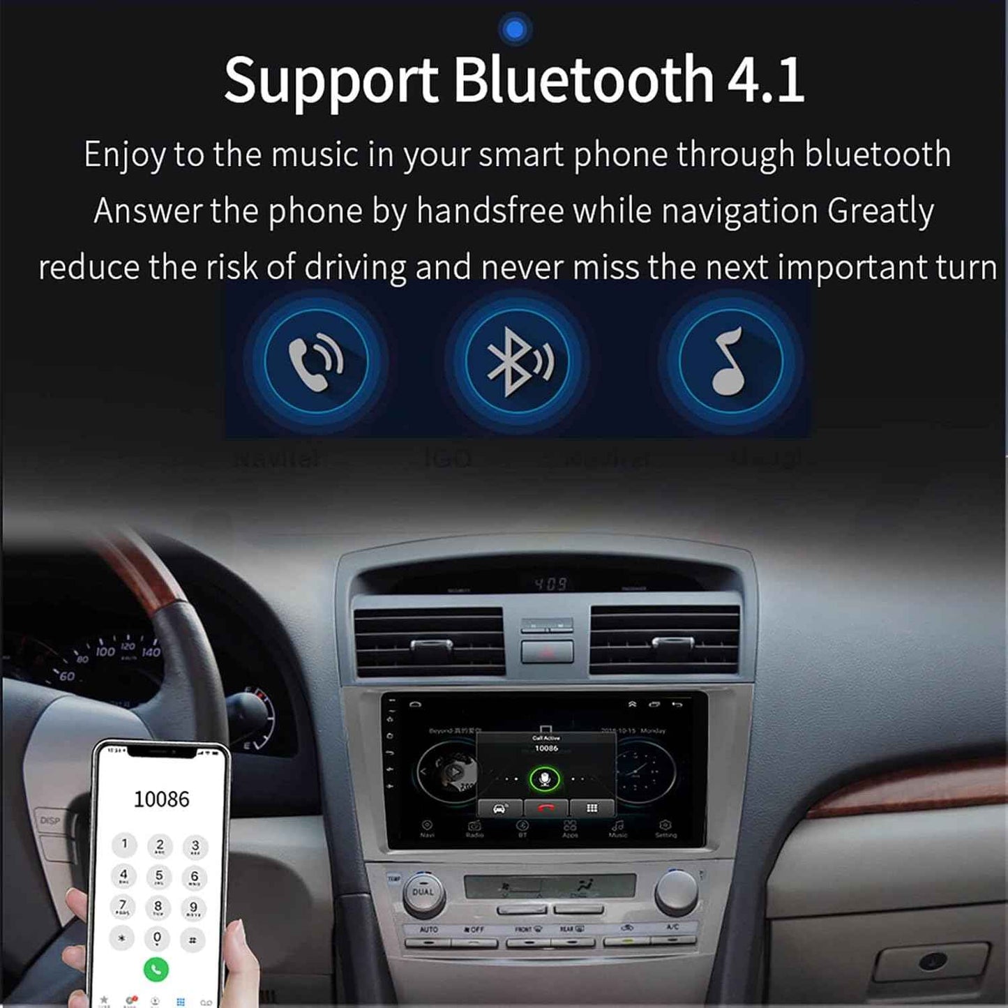TOYOTA CAMRY 2007-2011 ANDROID .