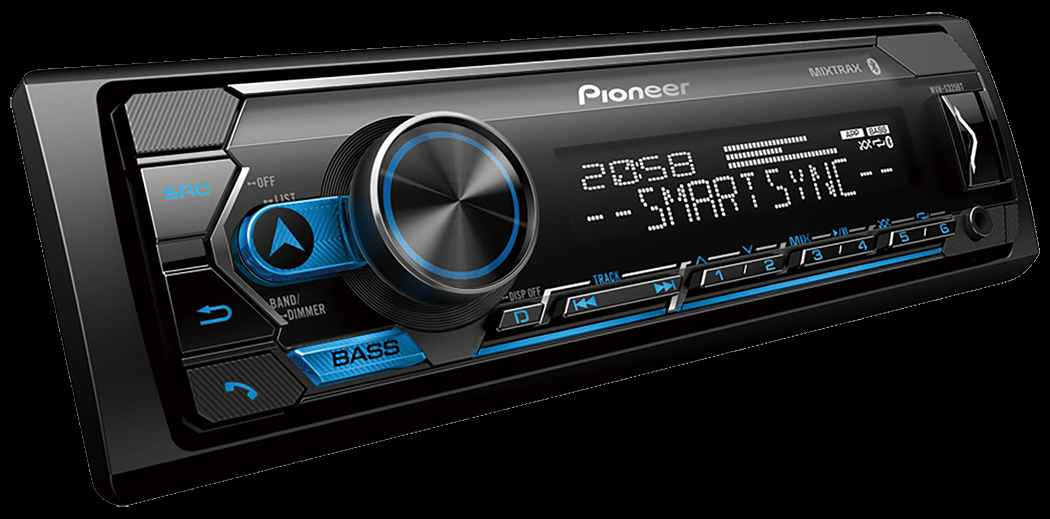 PIONEER MVH-S325BT DIGITAL MEDIA RECEIVER WITH DUAL BLUETOOTH (CD-P325BT) .