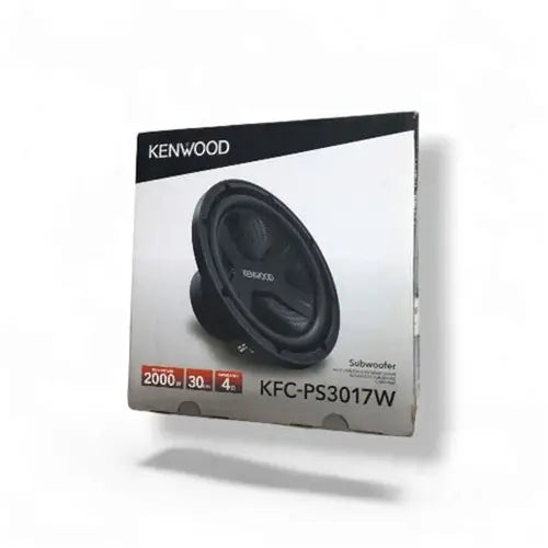 Kenwood Car Audio KFC-PS3017W PS-Series 30cm 12" 2000w Single VC 4Ohm Subwoofer