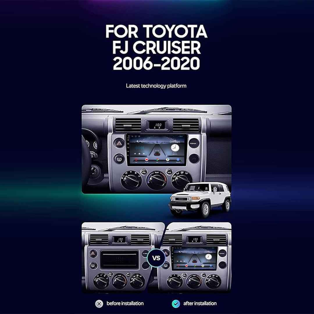 TOYOTA FJ 9" 2006-2020 ANDROID