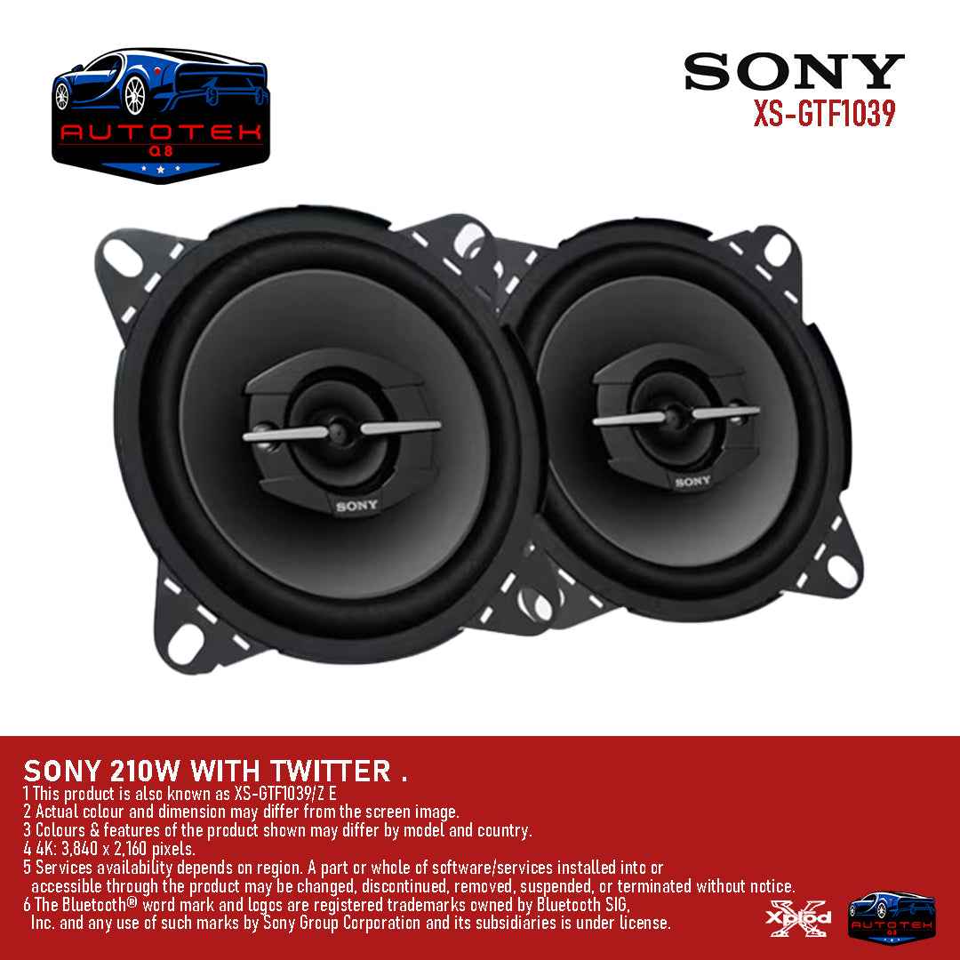 SONY 210W 3WAY WITH TWITTER (GTF1039) .