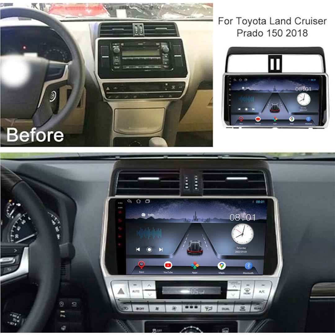 TOYOTA PRADO 2018-2023 ANDROID