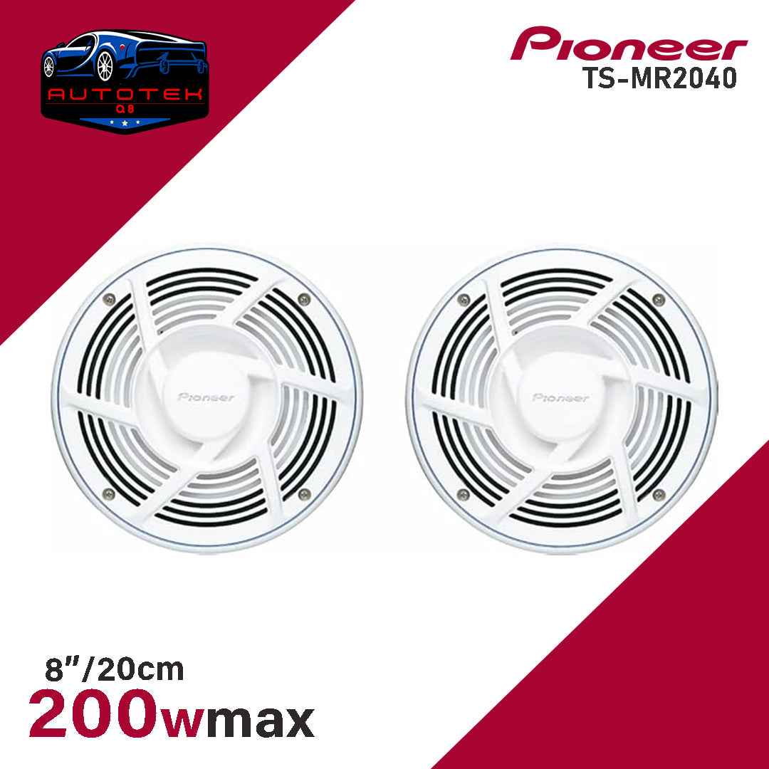 PIONEER SPEAKER 200W MARINE (TS-MR2040) .