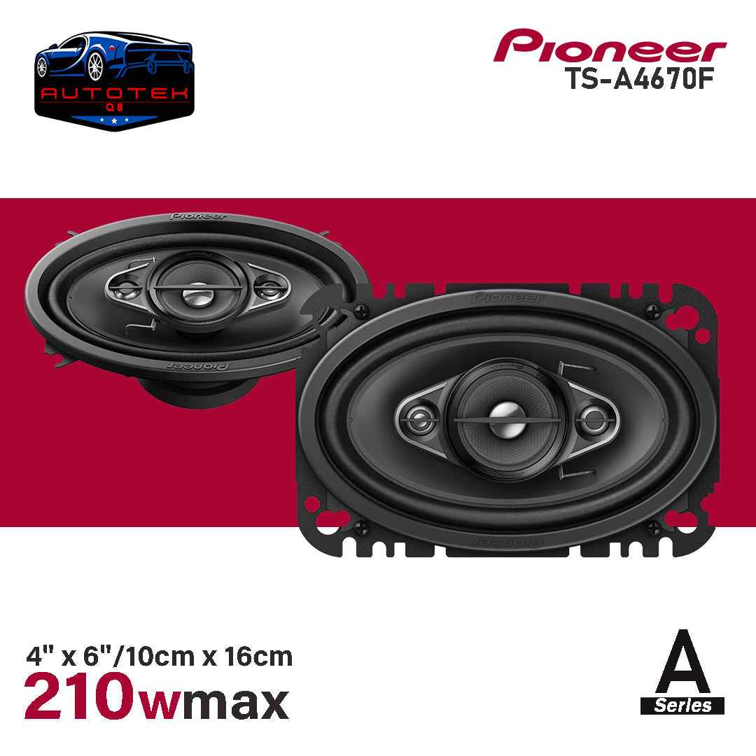 PIONEER SPEAKER SP-P210 (TS-A4670F 4WAY) FORD/SILVE .