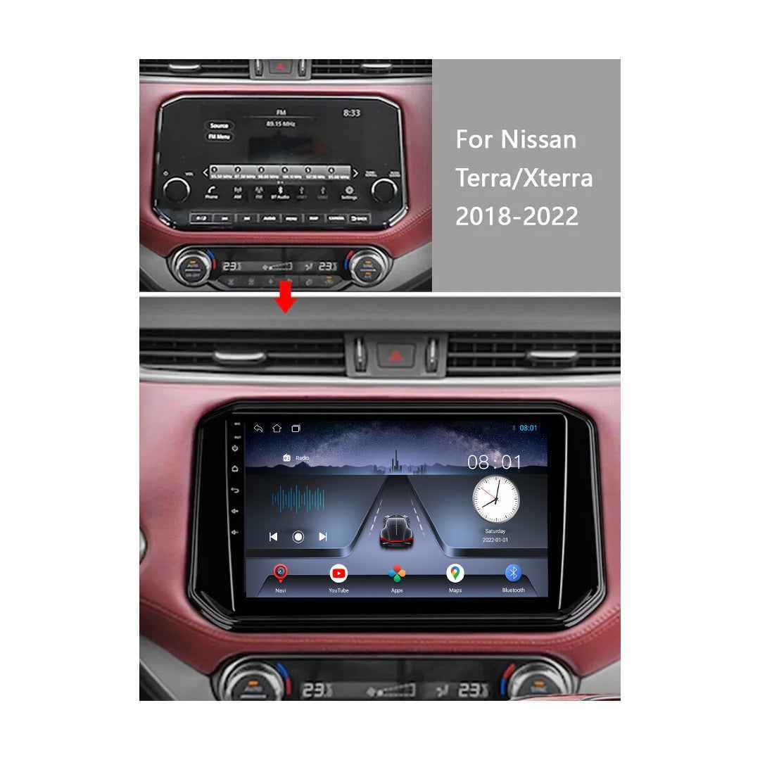 Navara 2021 10" ANDROID car stereo.
