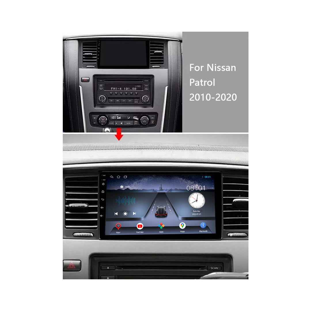 NISSAN PATROL UP SCREEN 2010-2020 ANDROID