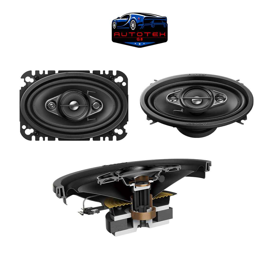 PIONEER SPEAKER SP-P210 (TS-A4670F 4WAY) FORD/SILVE .
