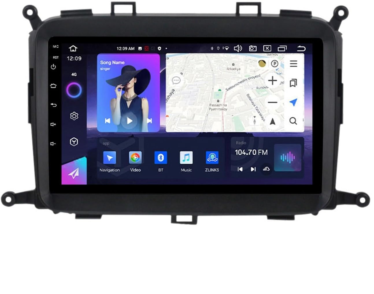 Kia Carens 2013-2017 Car Radio Multimedia Player Navigation Stereo WiFi + 4G Auto Carplay GPS