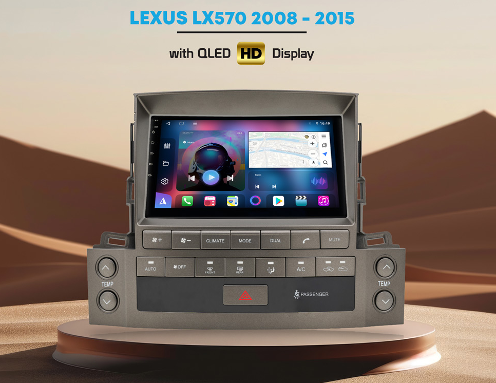 Lexus LX570 2008-2015 (9-inch) 4 GB 32GB STORAGE Android Multimedia System