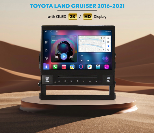 Toyota Landcruiser 2016-2021 (10-inch) Android Monitor