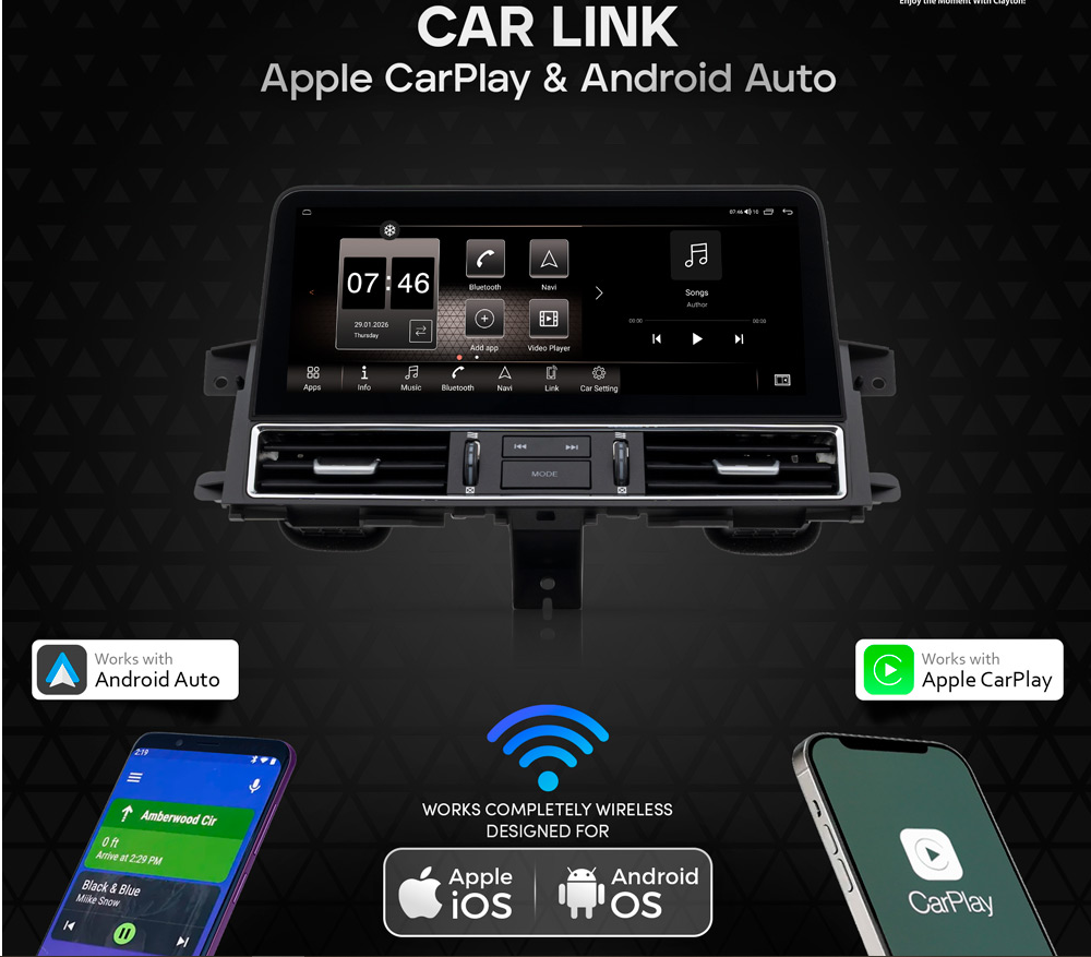Nissan Patrol Y62 2010-2019 (12.3-Inch) 8 GB RAM 128 GB STORAGE Android Multimedia System (Top Screen)
