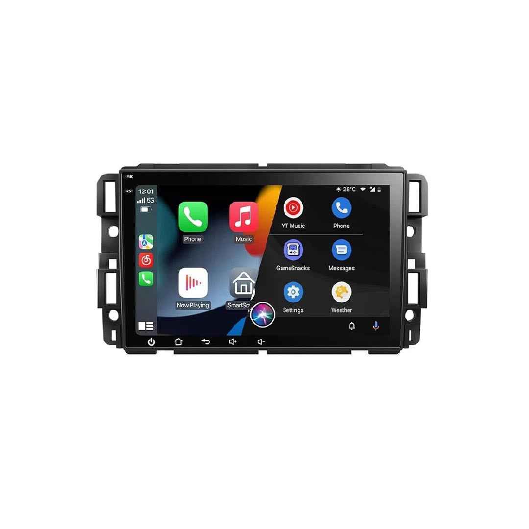 GMC 8" TAHOE/ YUKON/ SILVERADO/ SIERRA 2008-2013 CAR PLAY ANDROID (FIVE STAR PLUS) .