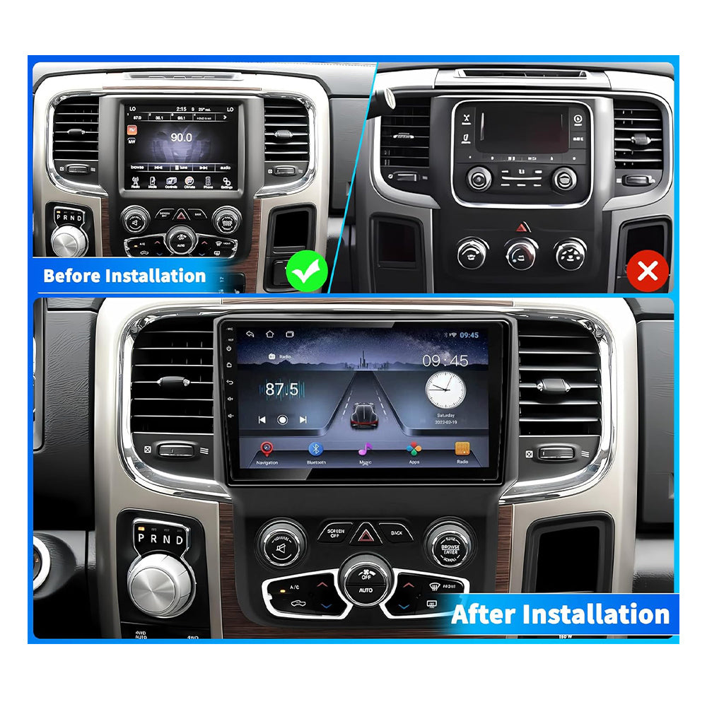 DODGE RAM 2013-2018 9" ANDROID