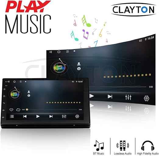 Clayton Car Stereo Screen For Toyota Universal (7-inch) Full Touch Android Multimedia Monitor & Screen Tablets Video Players, Support 1024x768P (RAM 2GB, ROM 32GB)
