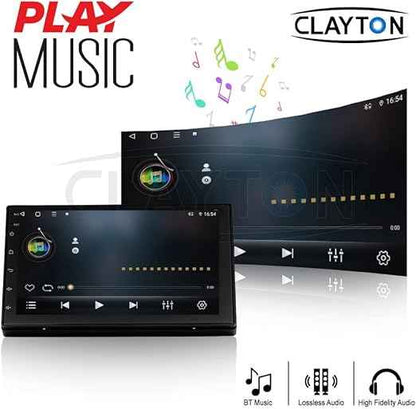 Clayton Car Stereo Screen For Toyota Universal (7-inch) Full Touch Android Multimedia Monitor & Screen Tablets Video Players, Support 1024x768P (RAM 2GB, ROM 32GB)