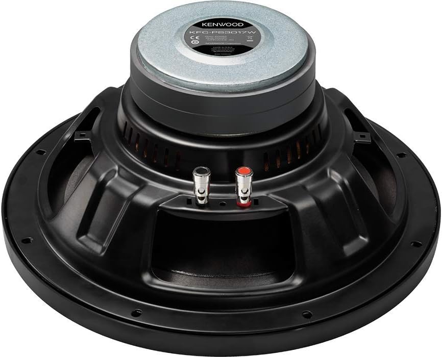 Kenwood Car Audio KFC-PS3017W PS-Series 30cm 12" 2000w Single VC 4Ohm Subwoofer