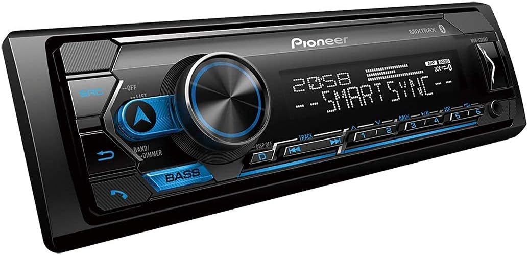 Pioneer MVH-S325BT Digital Media Receiver with Dual Bluetooth, compatible with Pioneer Smart Sync app