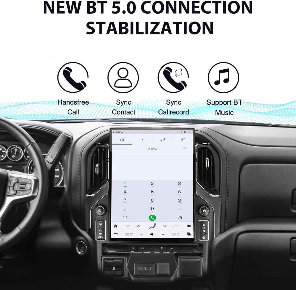 Chevrolet Silverado / GMC Sierra 2019 - 2021 Android TESLA 15.6 " 8GB RAM +128GB STORAGE