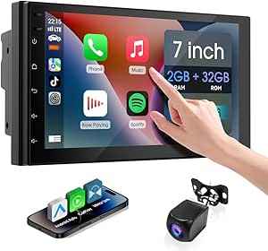 Clayton Car Stereo Screen For Toyota Universal (7-inch) Full Touch Android Multimedia Monitor & Screen Tablets Video Players, Support 1024x768P (RAM 2GB, ROM 32GB)