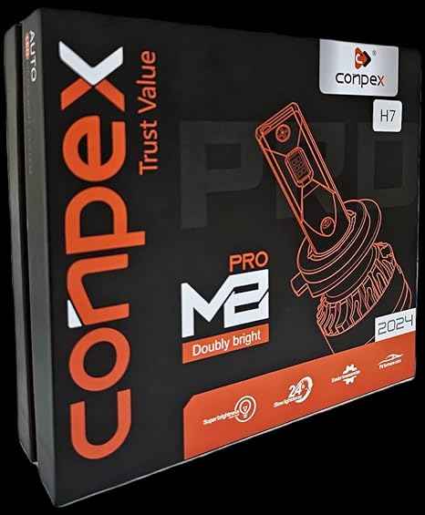 CONPEX M8 PRO Car LED Headlights (9005/H11/H16/H3/H7 - 9007/H13/H4)