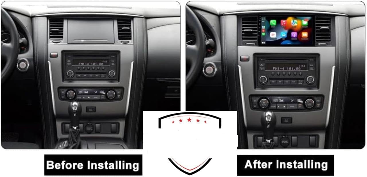 8-inch Android touchscreen (4+64GB) wireless touch screen for Nissan Patrol