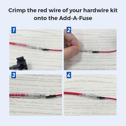 AZDOME 3-Lead Acc Hardwire Kit Type-C USB Port, 12ft