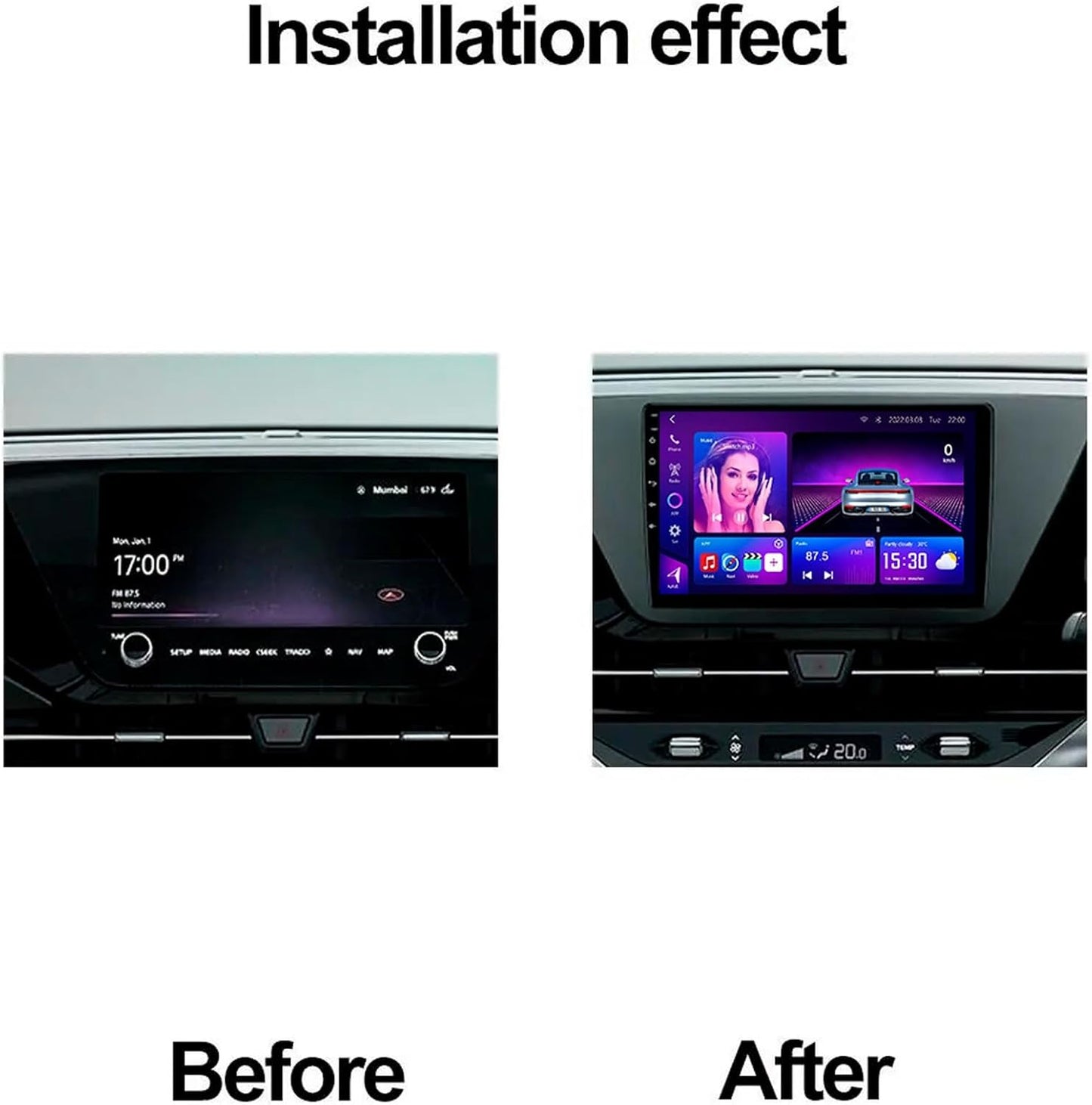 Kia Carens 2021-2023 ANDROID frame