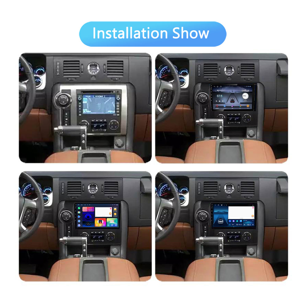 GMC HUMMER H2 (BLACK) 2007-2010 ANDROID