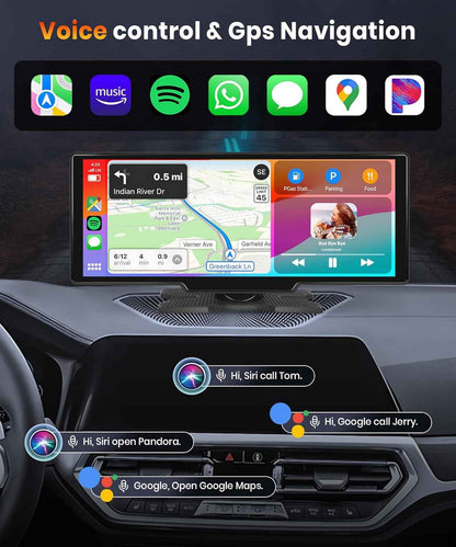 DASH CAM CARPLAY / AUTO ANDROID 2 CAMERA  CP/AA