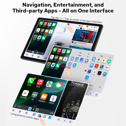 8+128GB 13 Inch Double Din Car Stereo  Android Car Stereo Tounch Screen Universal Double DinCarplay Radio