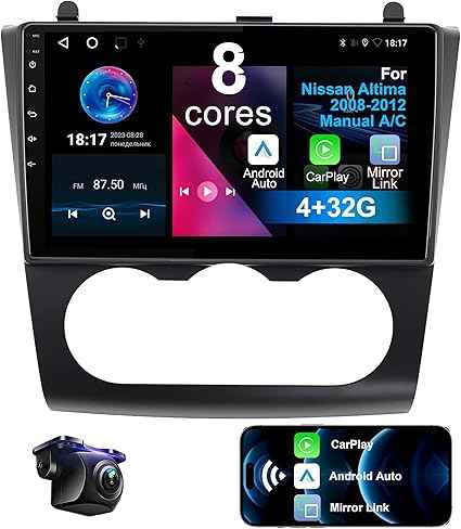NISSAN ALTIMA 2008-2012 ANDROID ROUND AC