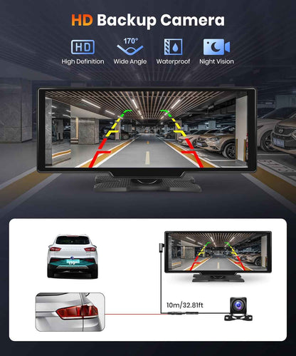 DASH CAM CARPLAY / AUTO ANDROID 2 CAMERA  CP/AA