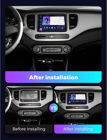 Kia Carens 2013-2017 Car Radio Multimedia Player Navigation Stereo WiFi + 4G Auto Carplay GPS