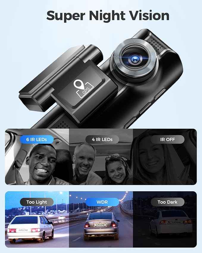 Dashcam AZDOME M550 MAX 4K