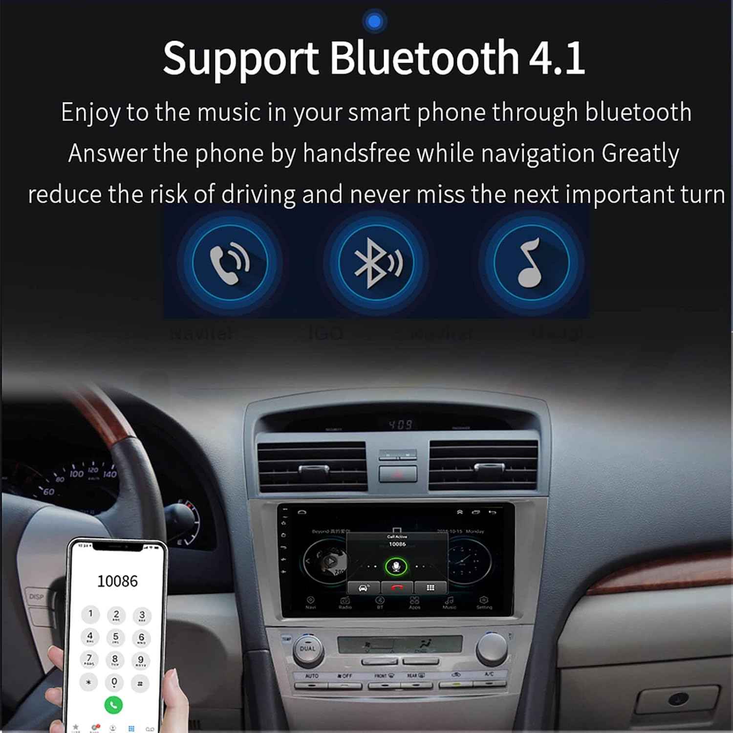 TOYOTA CAMRY 2007-2011 ANDROID .