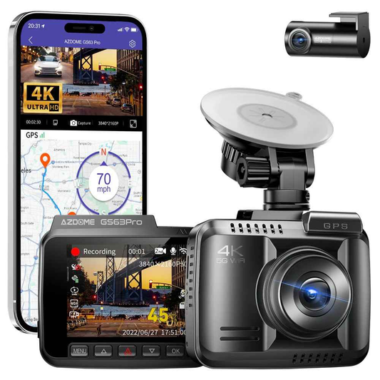 Dashcam AZDOME GS63 PRO 4K ULTRA HD