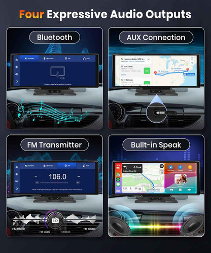 DASH CAM CARPLAY / AUTO ANDROID 2 CAMERA  CP/AA