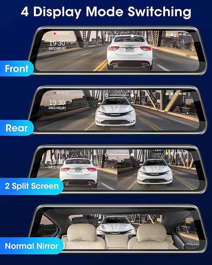 Dashcam AZDOME AR09 4K MIRROR Dashcam Screen 9.66"