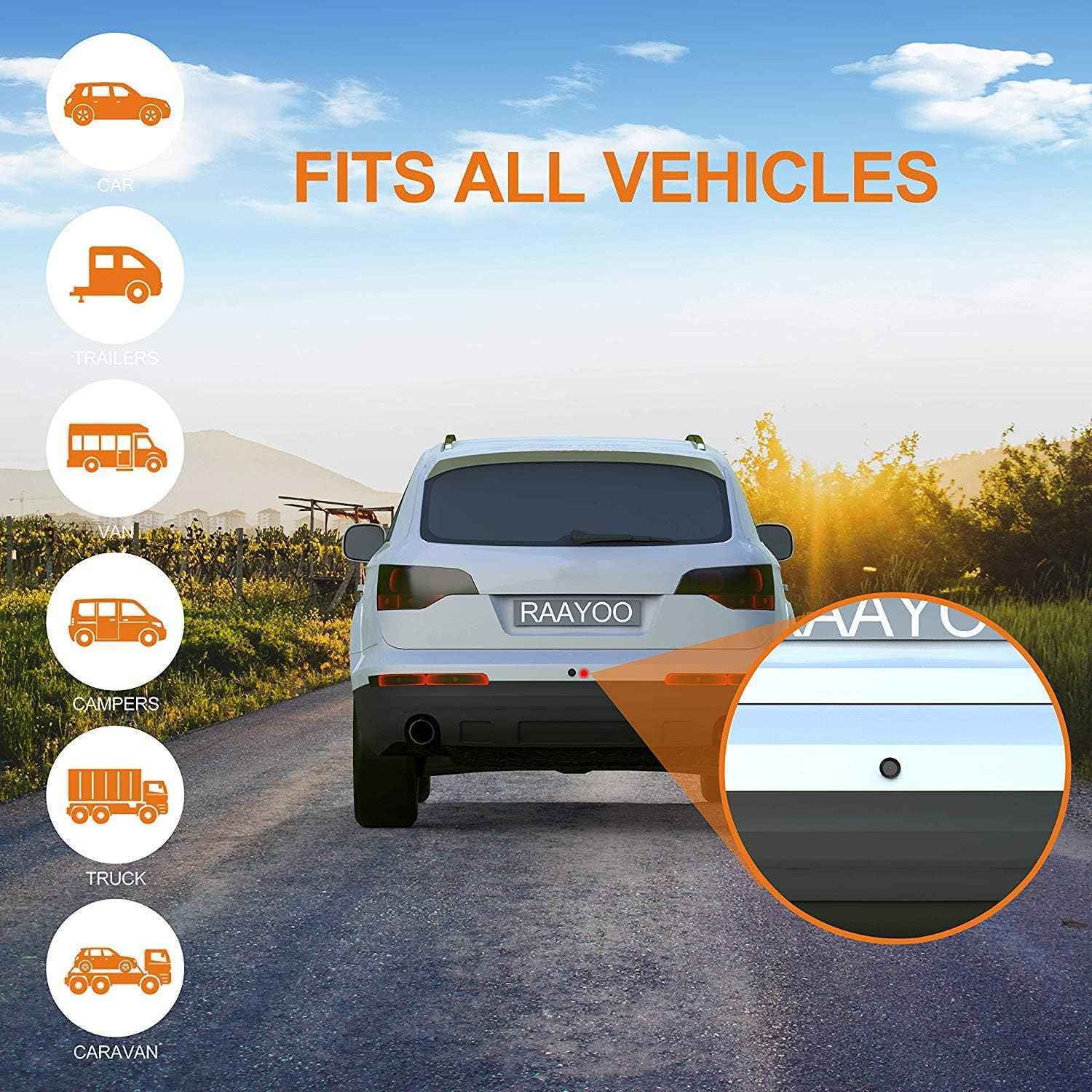 X3 2-IN-1 CAR REAR VIEW OR FRONT VIEW CAMERA.