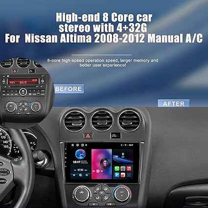 NISSAN ALTIMA 2008-2012 ANDROID ROUND AC