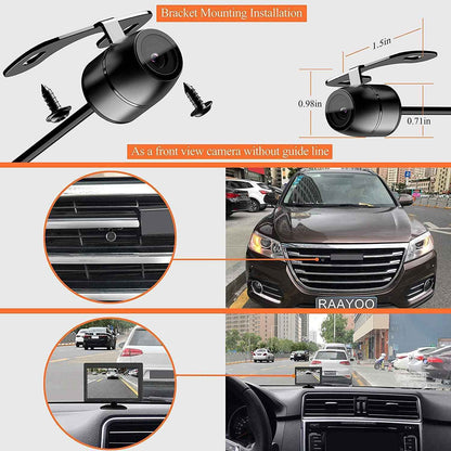 AHD X3 2-IN-1 CAR REAR VIEW OR FRONT VIEW CAMERA.