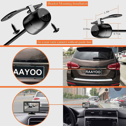 X3 2-IN-1 CAR REAR VIEW OR FRONT VIEW CAMERA.