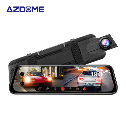 DASH CAM AZDOME AR09 4K MIRROR DASH CAM SCREEN 9.66".