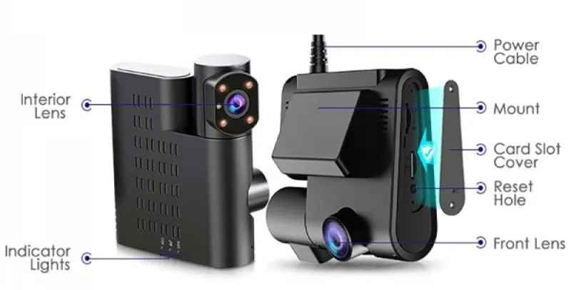 Dashcam AZDOME C9 PRO 1080P FULL HD WITH SIM